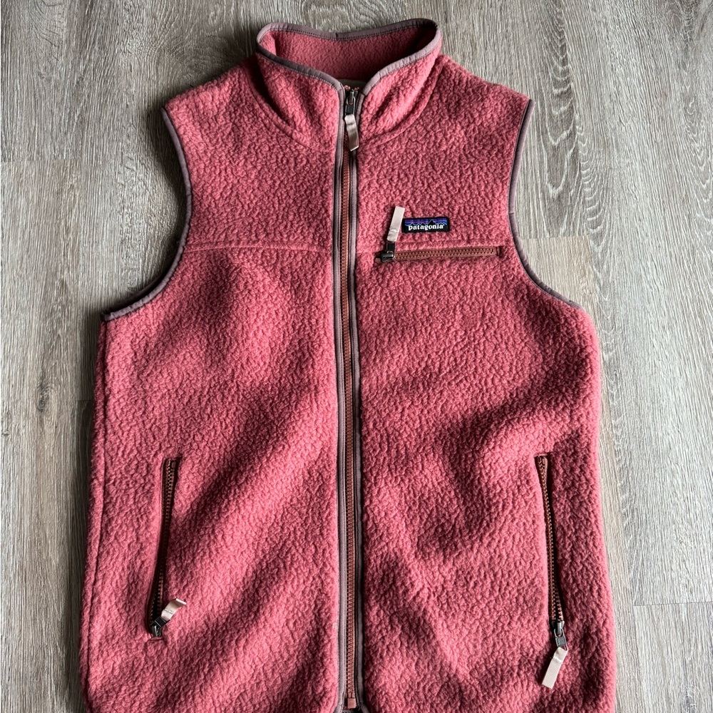 Women’s Retro Pile Fleece Vest